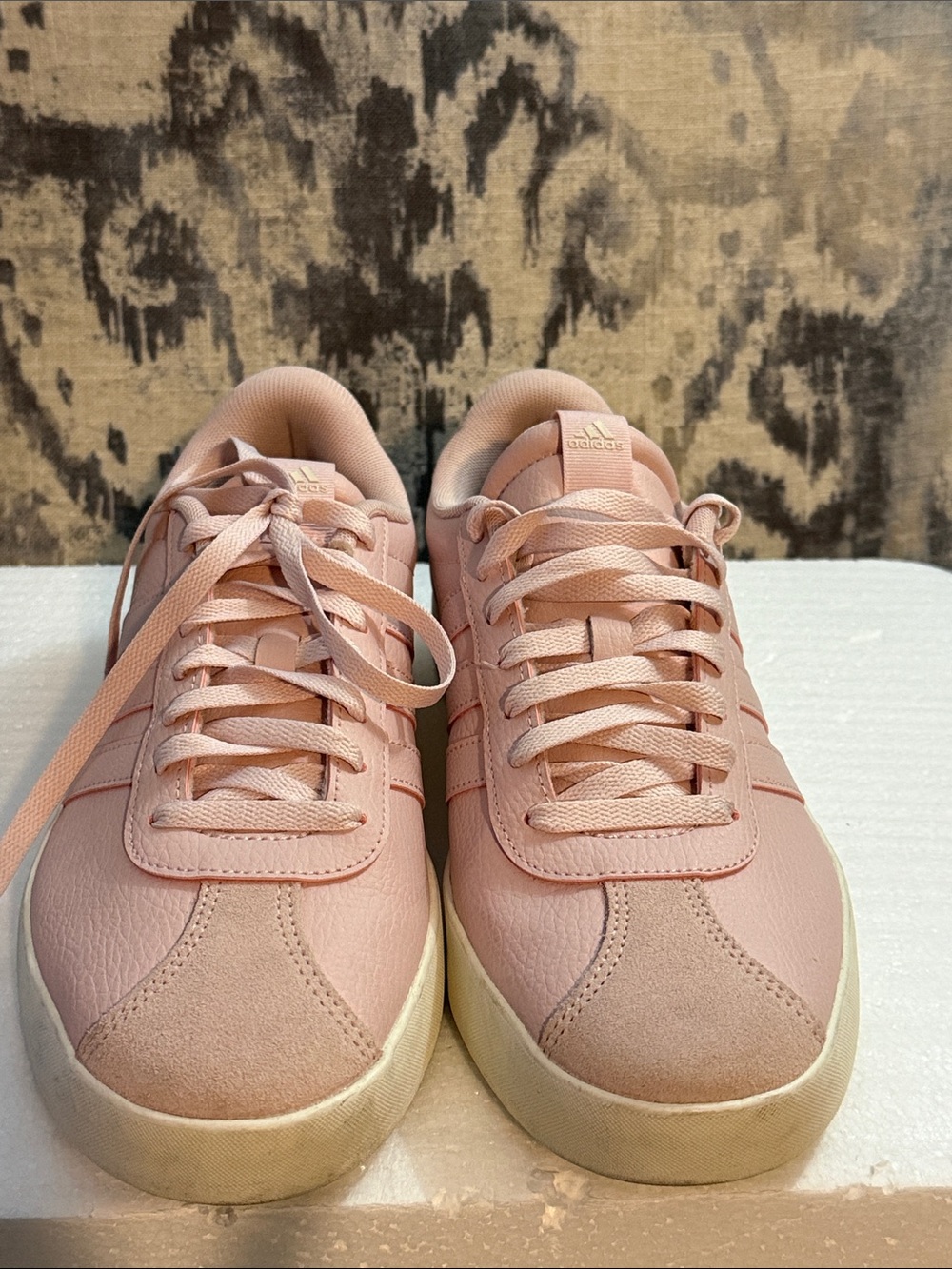 adidas Women’s Blush Pink Low-Top Sneakers